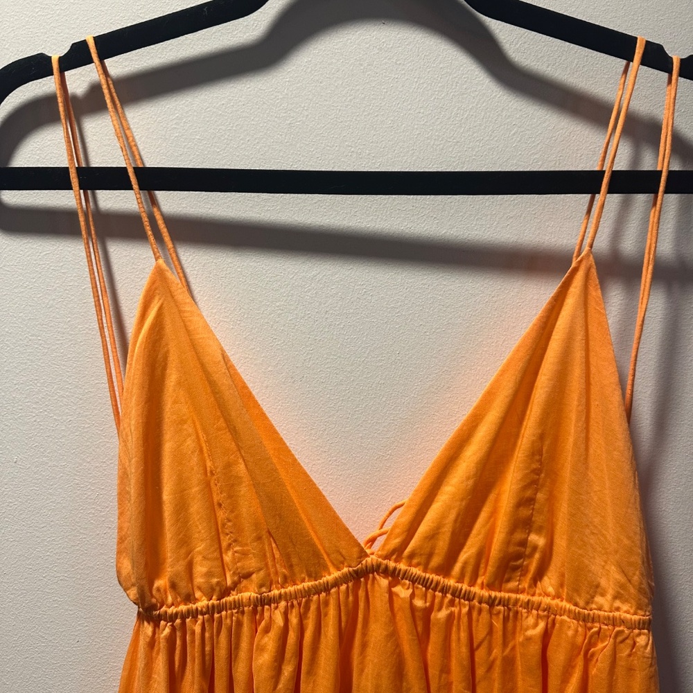 Faithful the Brand Wilonna Midi Dress - Mango - Picture 7 of 10